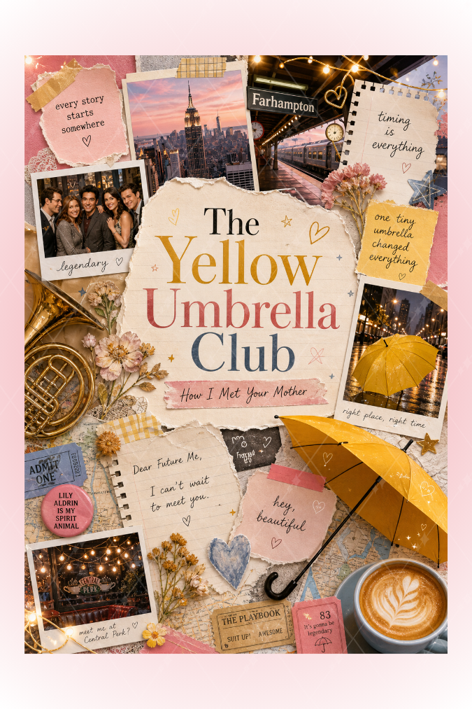 How I Met Your Mother Dizisi Temalı A5 Spiralli 4lü Not Defteri Seti Kalın Kapaklı Defter
